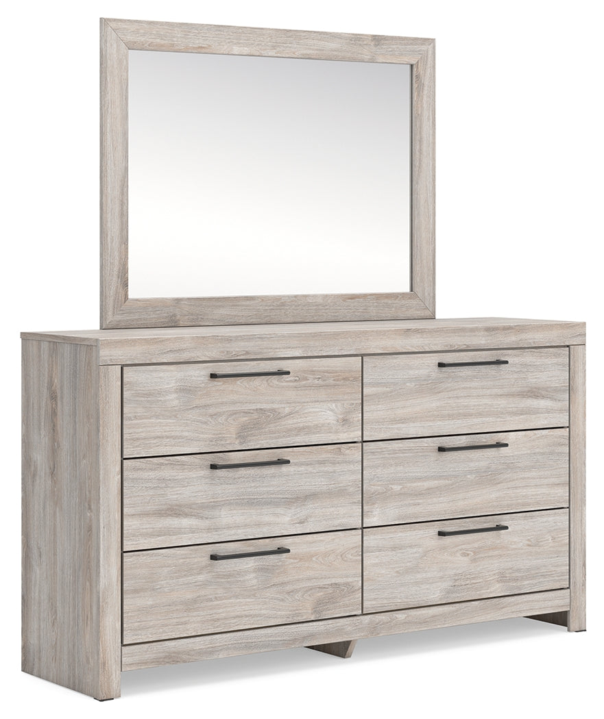 Broachmyn Gray Dresser and Mirror