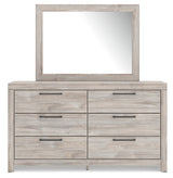 Broachmyn Gray Dresser and Mirror