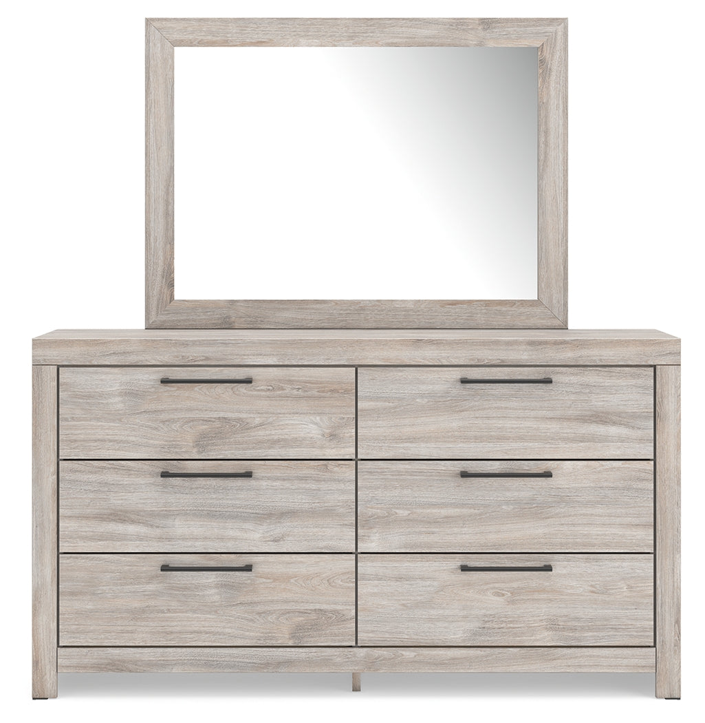 Broachmyn Gray Dresser and Mirror