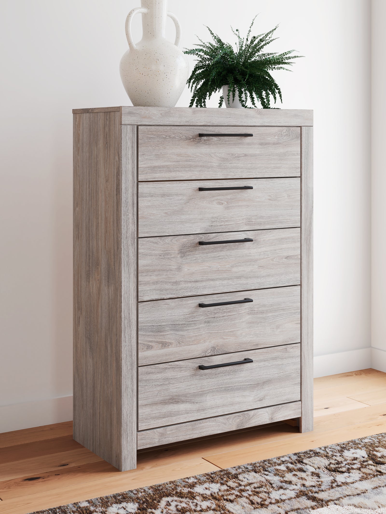 Broachmyn Gray Chest of Drawers