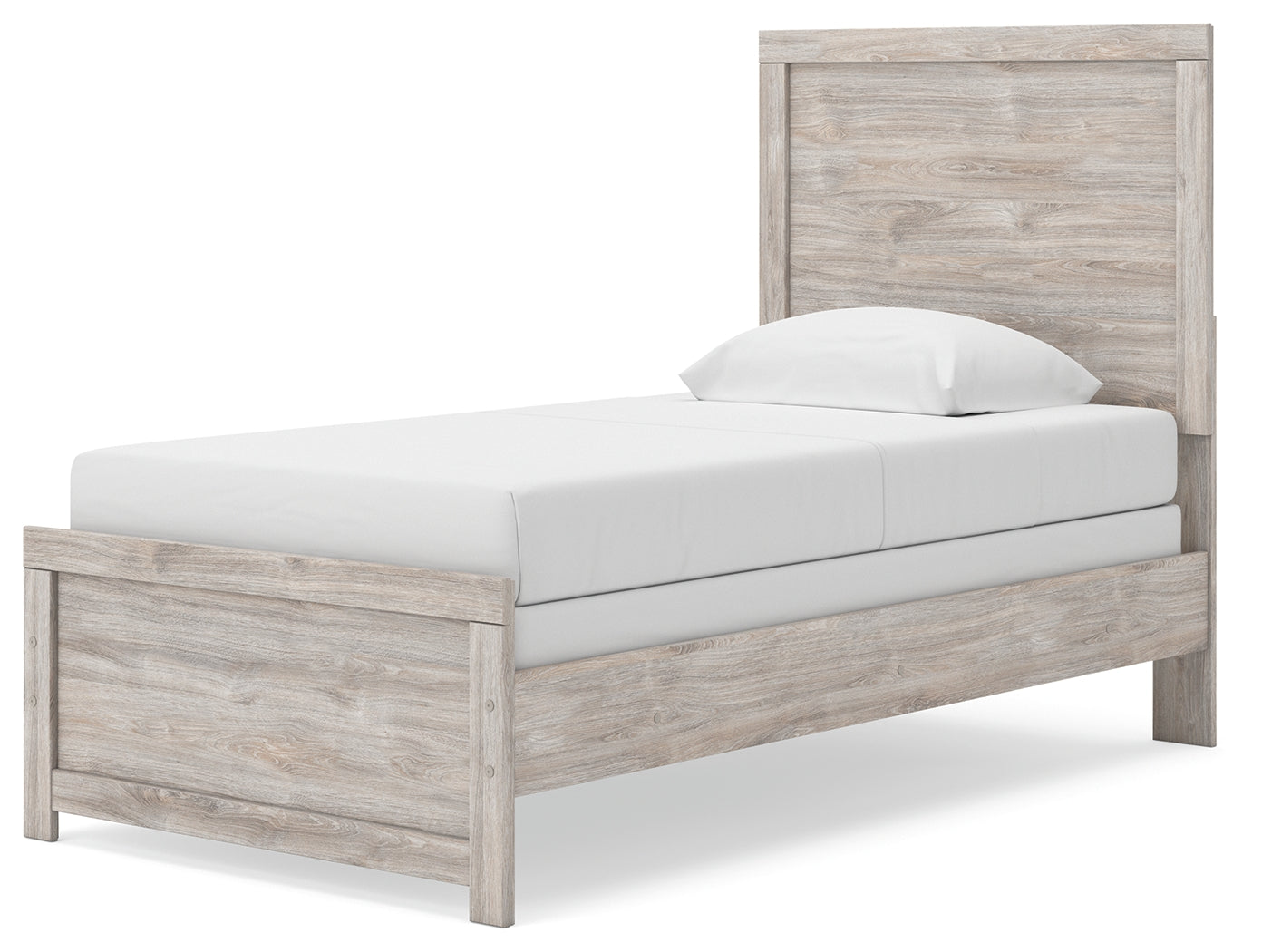 Broachmyn Gray Twin Panel Bed