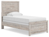 Broachmyn Gray Twin Panel Bed