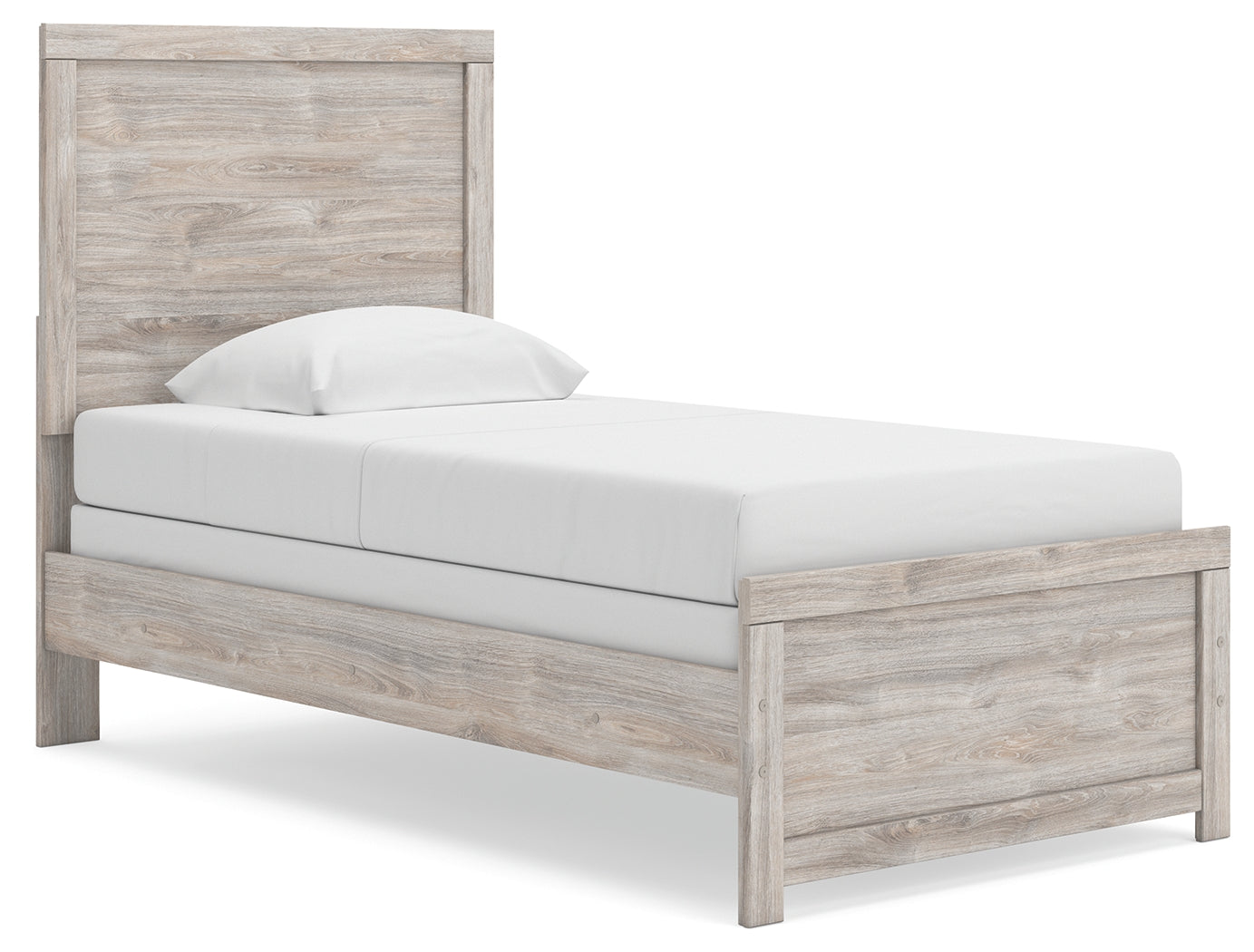 Broachmyn Gray Twin Panel Bed