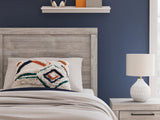 Broachmyn Gray Twin Panel Bed
