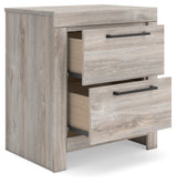 Broachmyn Gray Nightstand