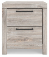 Broachmyn Gray Nightstand