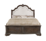 Sheffield Night Stand Antique Grey, Traditional Classic Modern Wood, 3 Drawers - Ella Furniture
