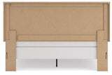 Gramburg Warm Natural Brown King Panel Bed view 8