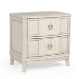Napoli Cream Upholstered Panel Bedroom Set view 10