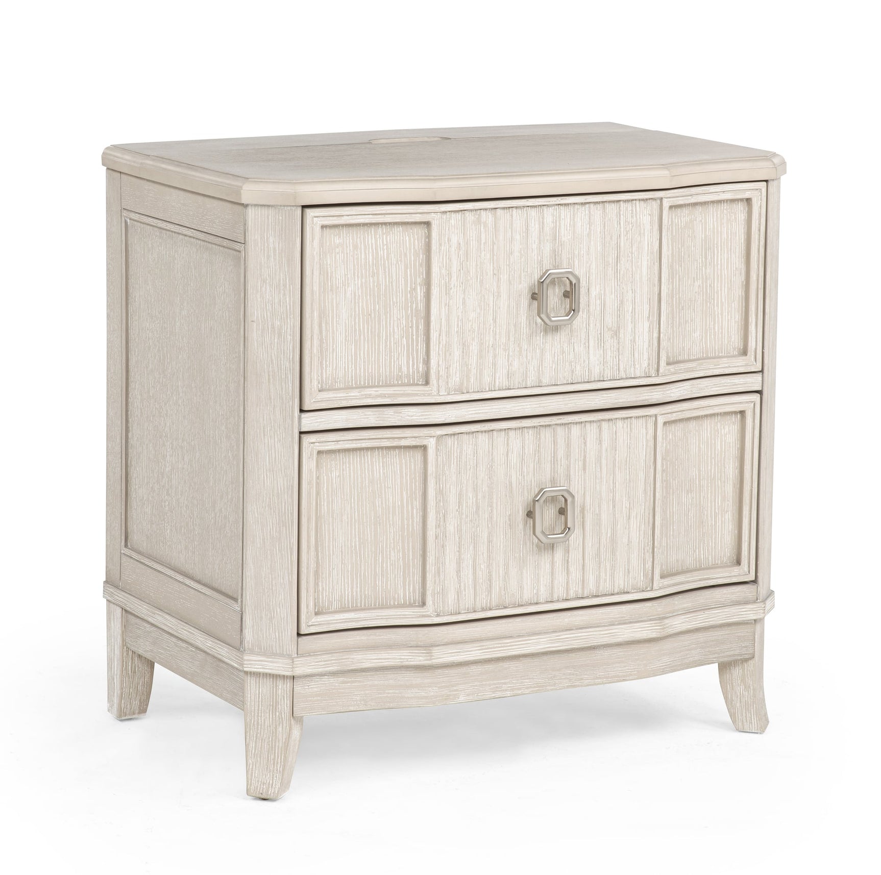 Napoli Cream Upholstered Panel Bedroom Set view 10