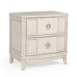 Napoli Cream Nightstand with USB Port from Ella Furniture