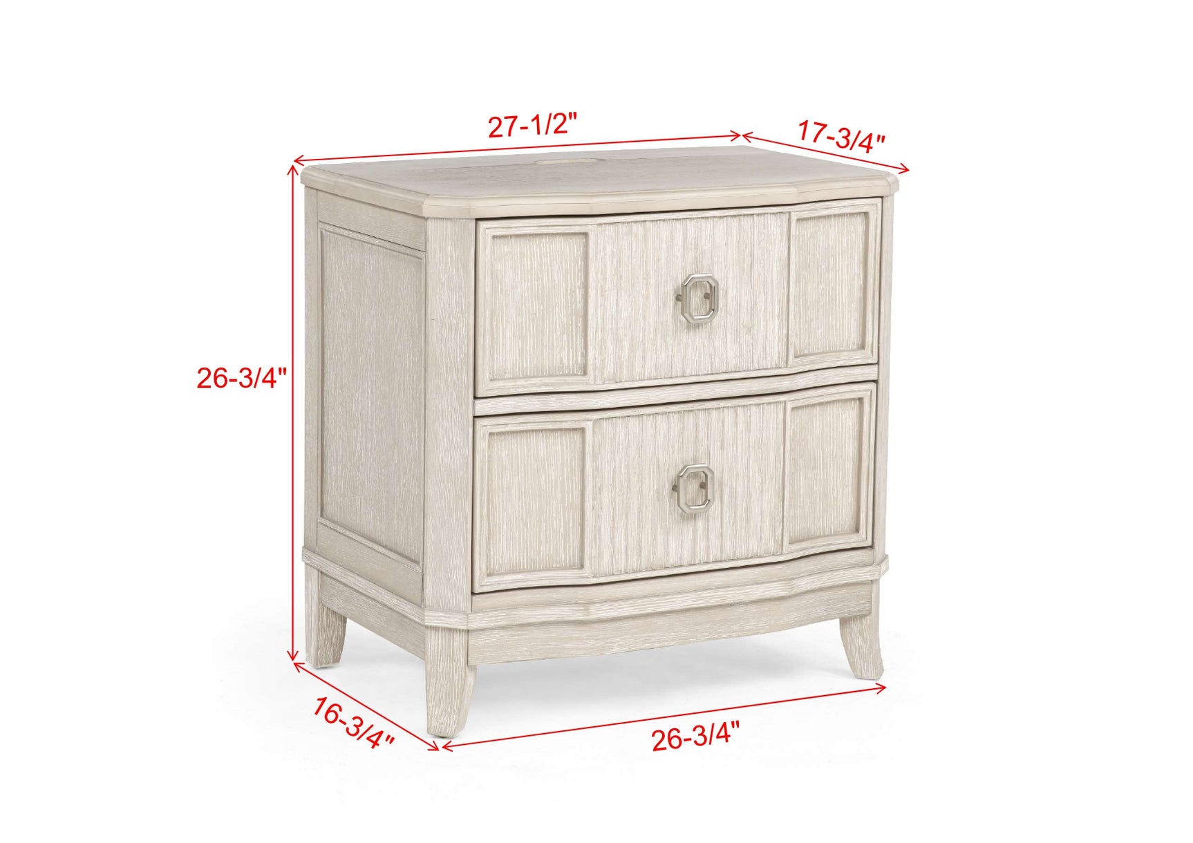 Napoli Cream Upholstered Panel Bedroom Set view 13