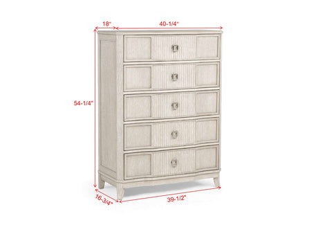 Napoli Cream Chest view 2
