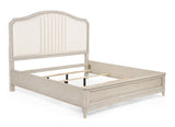 Napoli Cream Upholstered Panel Bedroom Set view 3
