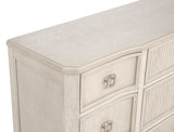 Napoli Cream Upholstered Panel Bedroom Set view 16