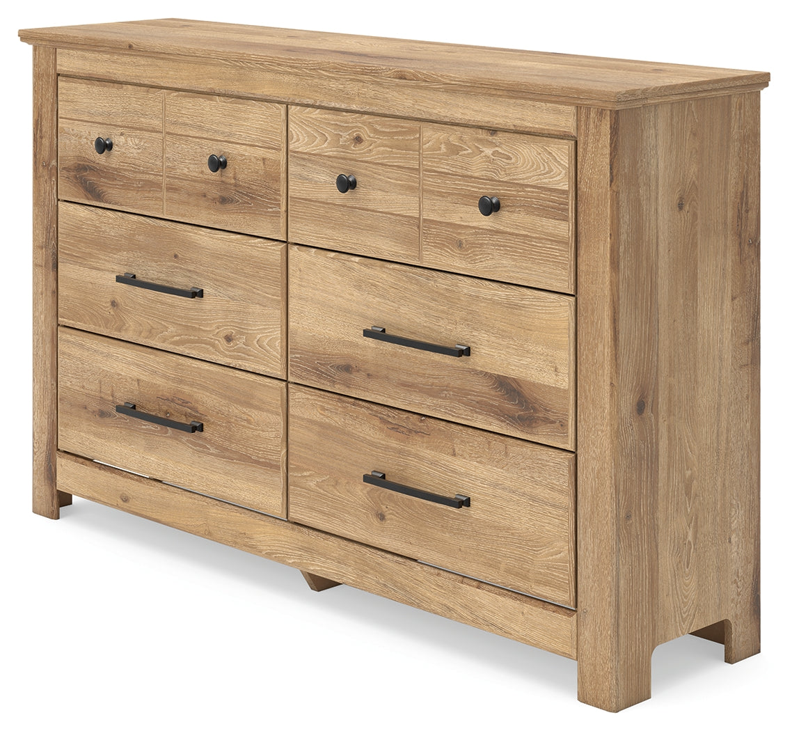 Makidern Tan Dresser
