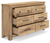 Makidern Tan Dresser