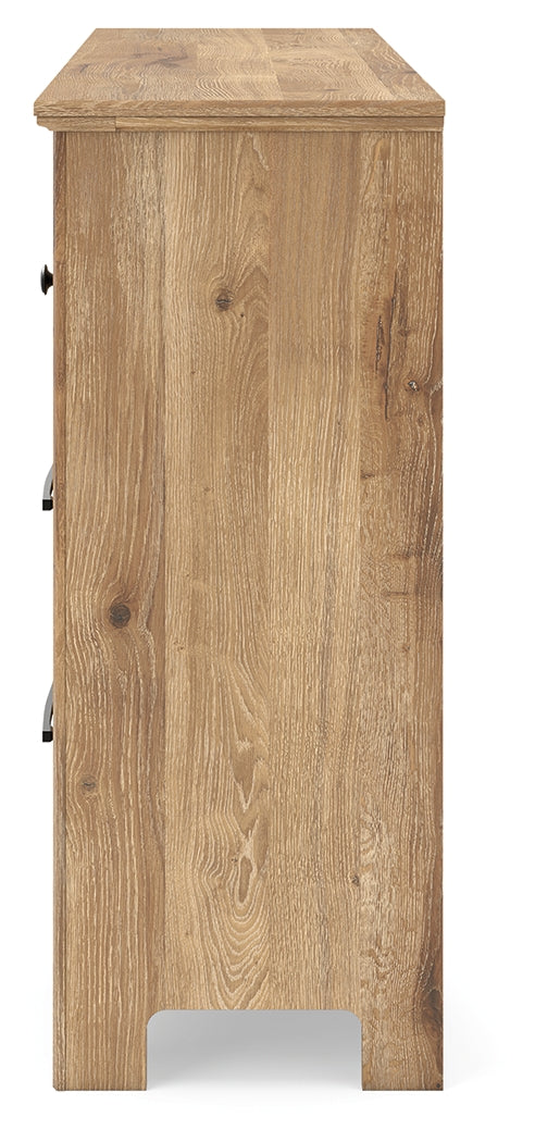 Makidern Tan Dresser