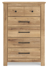 Makidern Tan Chest of Drawers