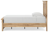 Makidern Tan Twin Panel Bed