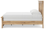Makidern Tan Queen Panel Bed