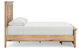 Makidern Tan Queen Panel Storage Bed