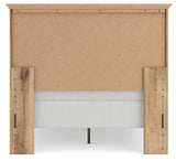 Makidern Tan Full Panel Bed