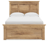 Makidern Tan Full Panel Bed