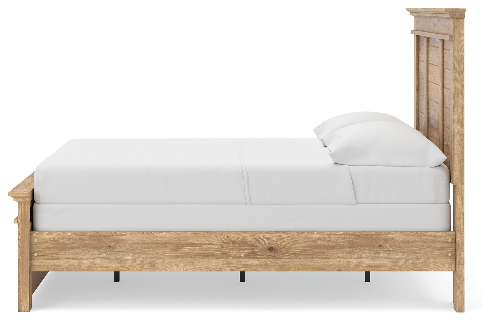 Makidern Tan Full Panel Bed