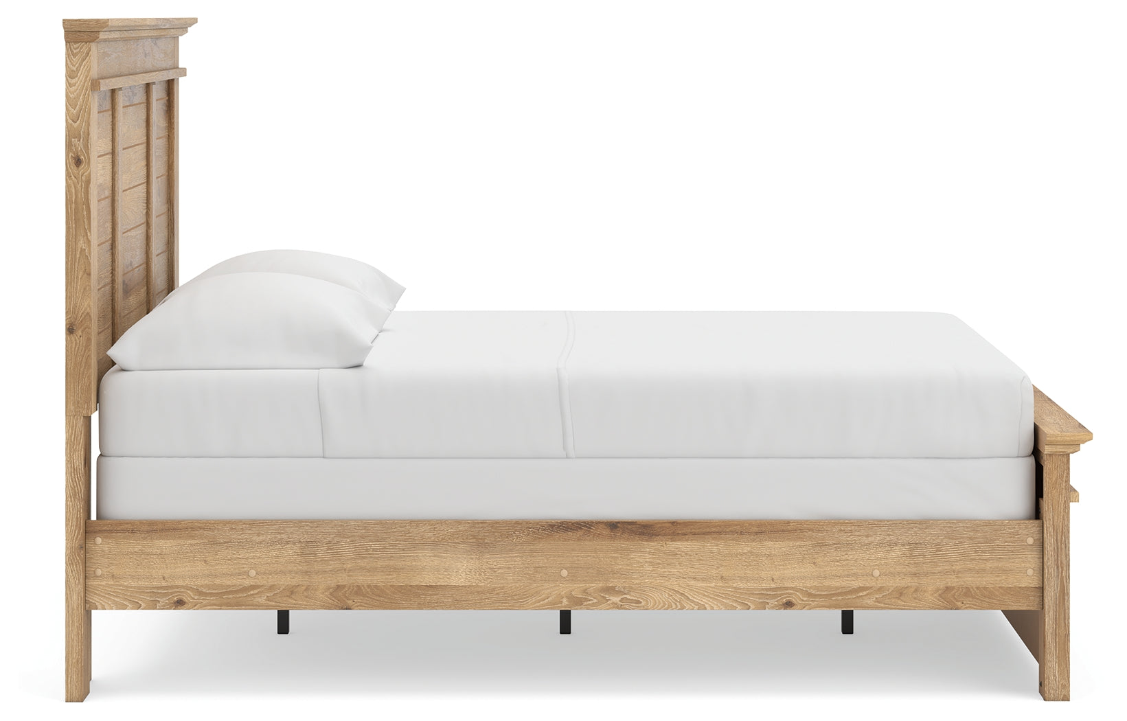 Makidern Tan Full Panel Bed