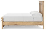 Makidern Tan Full Panel Storage Bed