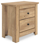 Makidern Tan Nightstand