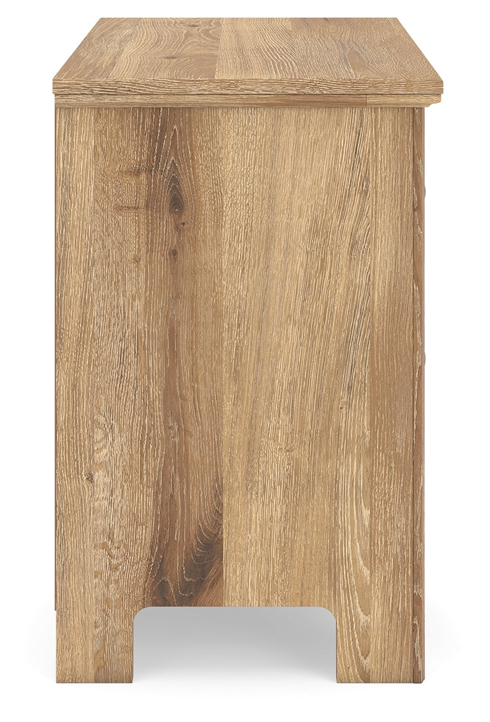 Makidern Tan Nightstand