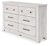 Makidern Whitewash Dresser