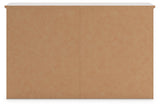 Makidern Whitewash Dresser