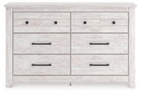Makidern Whitewash Dresser