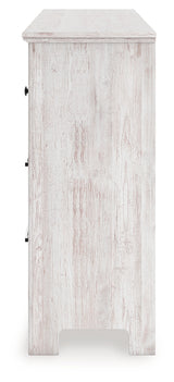 Makidern Whitewash Dresser