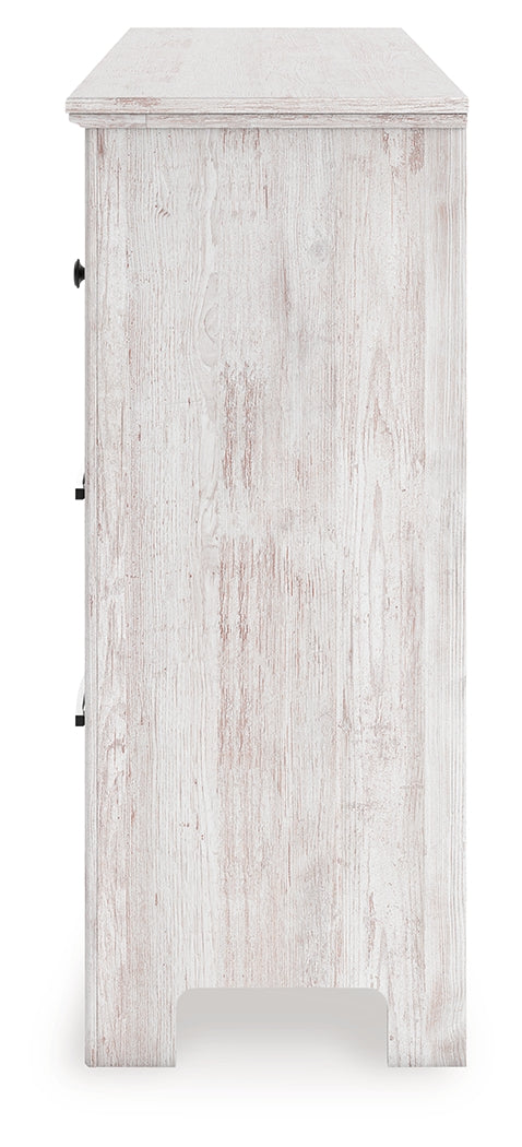 Makidern Whitewash Dresser