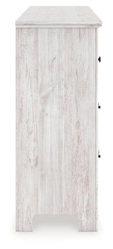Makidern Whitewash Dresser