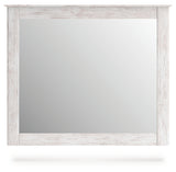 Makidern Whitewash Bedroom Mirror