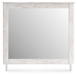 Makidern Whitewash Bedroom Mirror