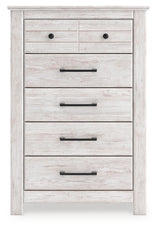 Makidern Whitewash Chest of Drawers
