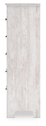 Makidern Whitewash Chest of Drawers