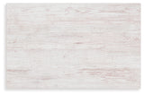 Makidern Whitewash Nightstand