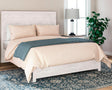 Gerridan White/Gray Queen Panel Bed - Ella Furniture