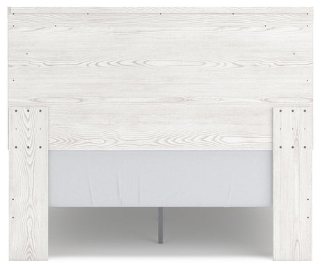 Gerridan White/Gray Queen Panel Bed - Ella Furniture