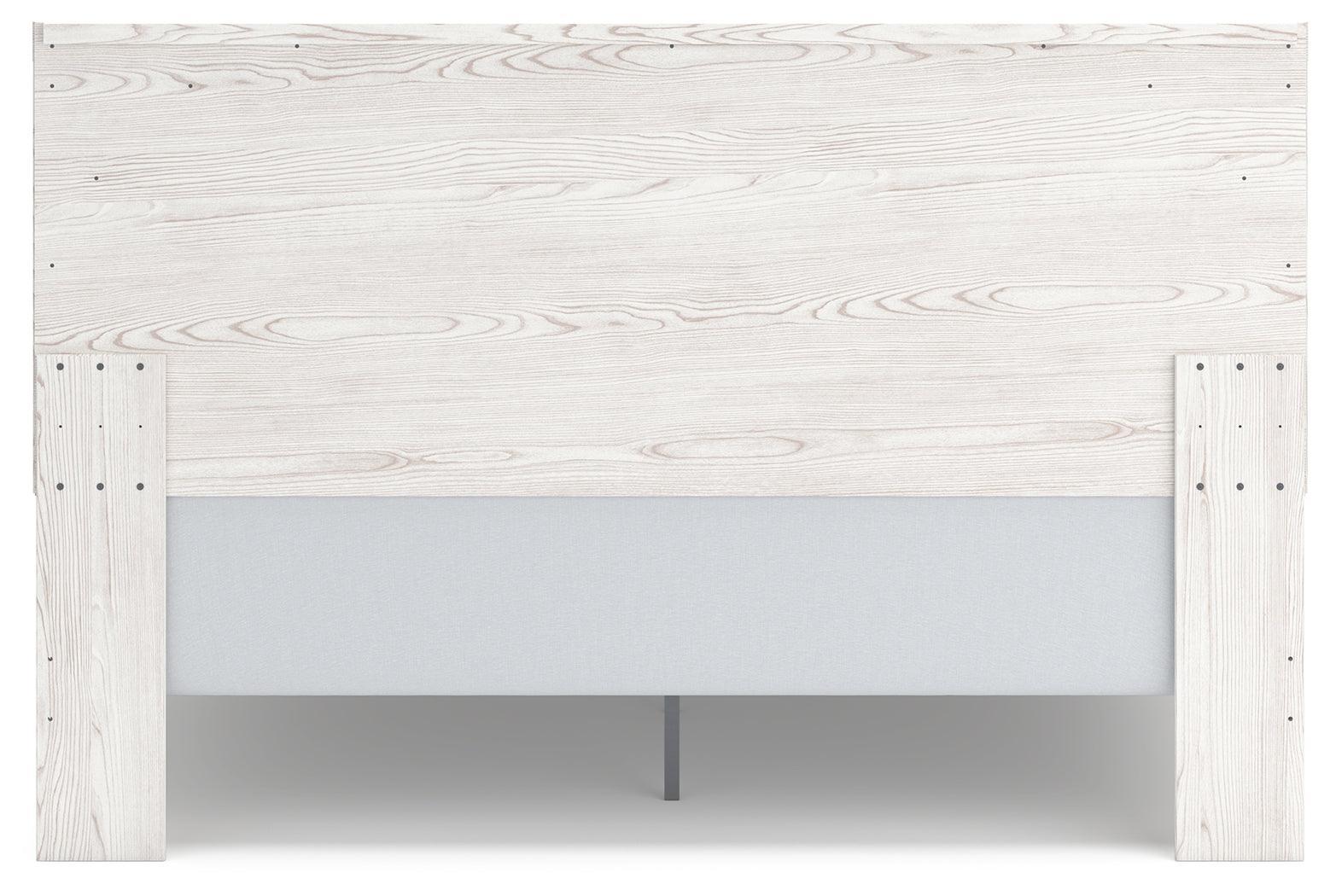Gerridan White/Gray King Panel Bed B1190B3 - Ella Furniture