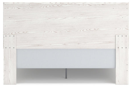 Gerridan White/Gray King Panel Bed B1190B3 - Ella Furniture