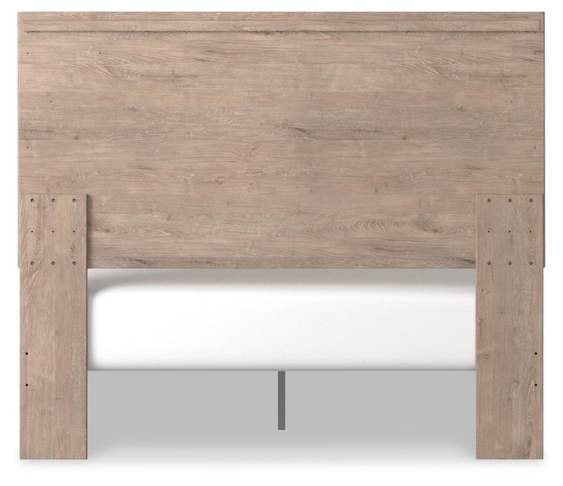 Senniberg Light Brown/white Queen Panel Bed B1191B2 - Ella Furniture