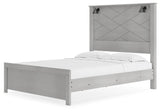 Cottonburg Light Gray/white Queen Panel Bed - Ella Furniture